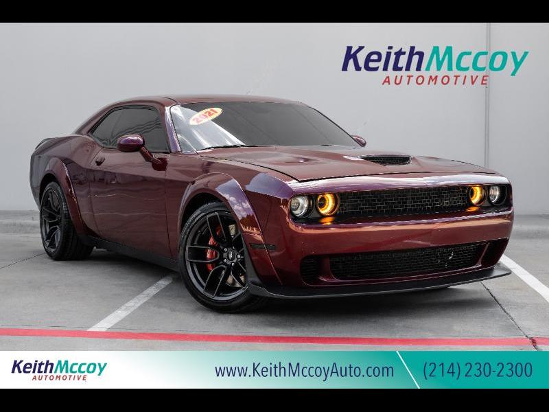 Red 2021 Dodge Challenger Coupe Rear-Wheel Drive 