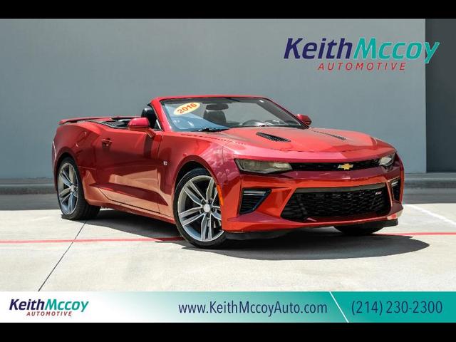 Red 2016 Chevrolet Camaro Coupe