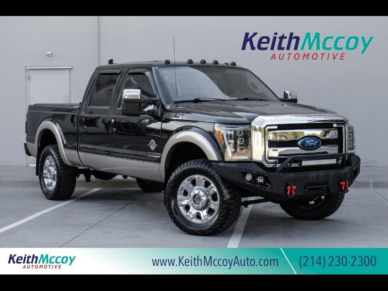 Black 2014 Ford F-250 Super Duty Pickup Truck Four-Wheel Drive 