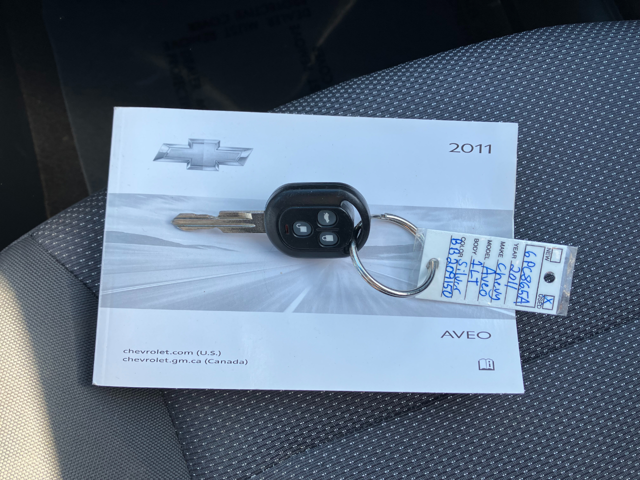 Chevrolet Aveo LS 4-Door 2011