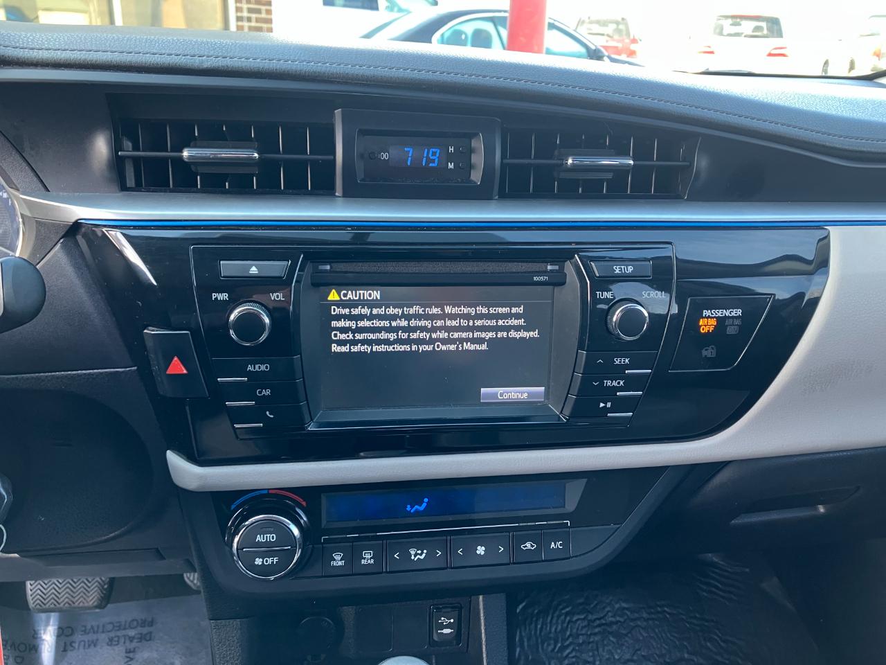 Toyota Corolla S Premium CVT 2016