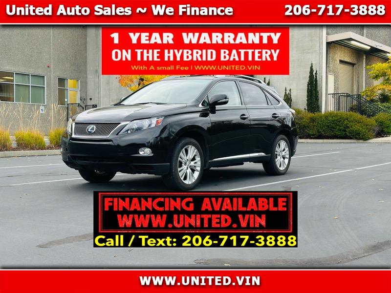 Lexus RX 450h AWD 2011 Lexus RX 450h AWD 2011