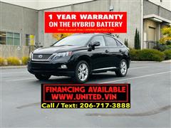 2011 Lexus RX 450h  2011 Lexus RX 450h
