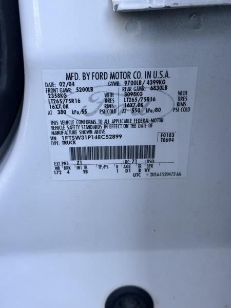 Ford F-350 SD Lariat Crew Cab Long Bed 4WD 2004