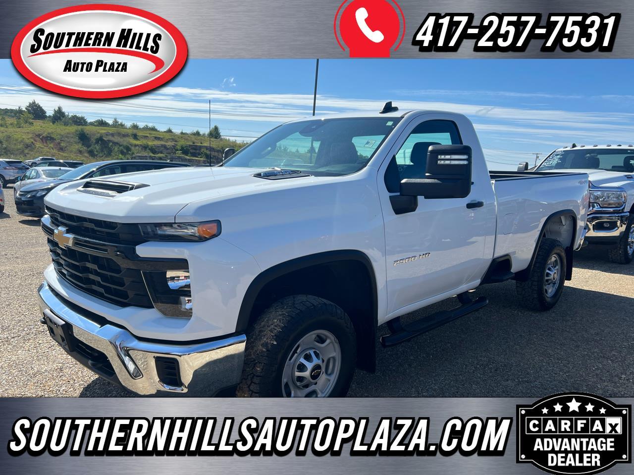 Chevrolet Silverado 2500HD 4WD Reg Cab 142" Work Truck 2024