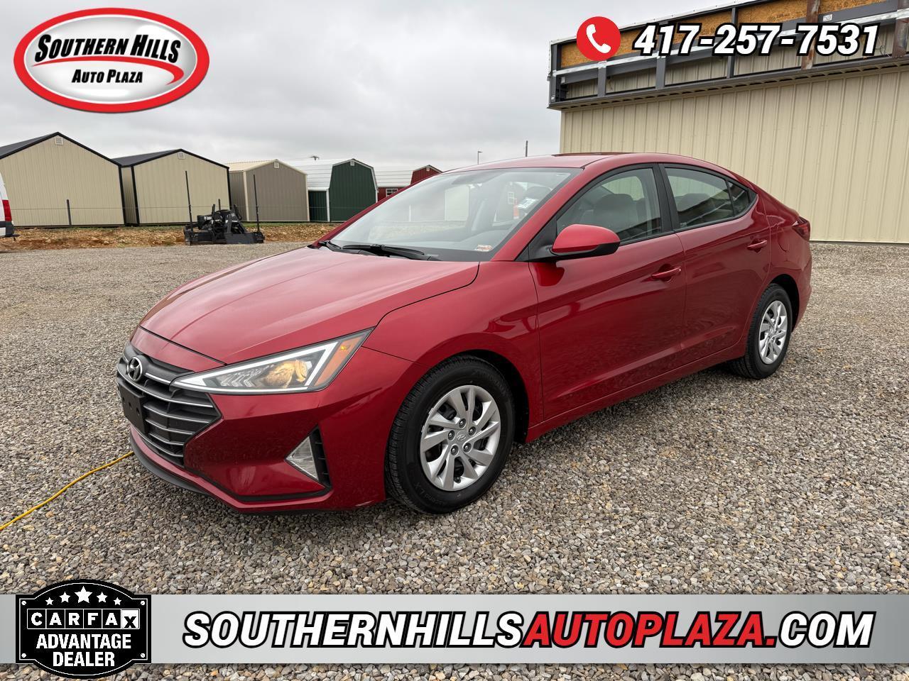  2019 Hyundai Elantra SE FWD   