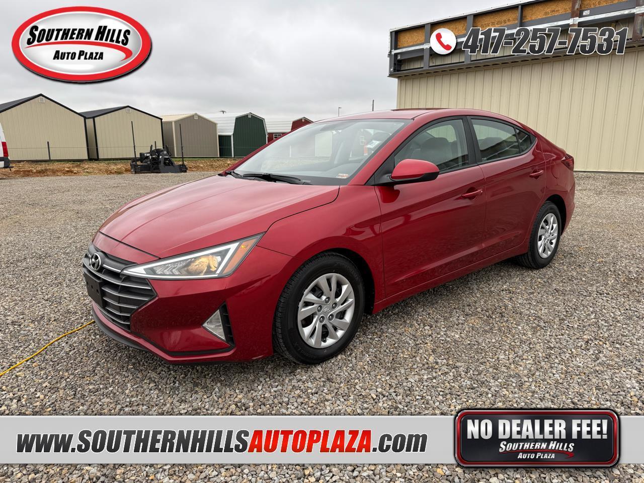 2019 Hyundai Elantra SE 4D Sedan at