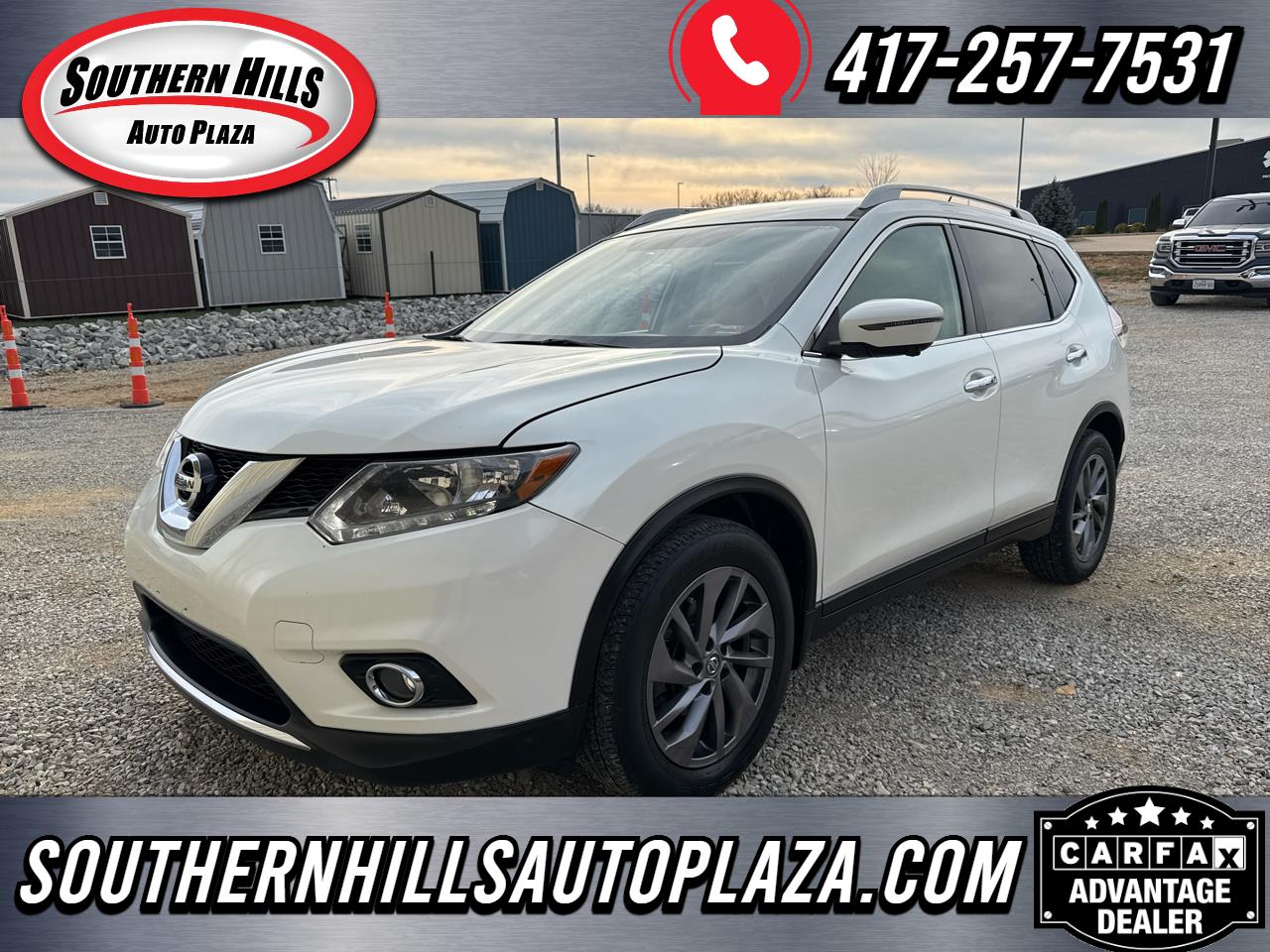 2016 Nissan Rogue SL 4D SUV FWD