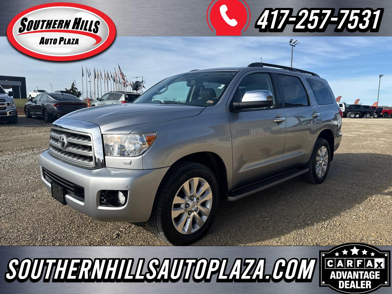 2012 Toyota Sequoia Platinum 4D SUV 4X4