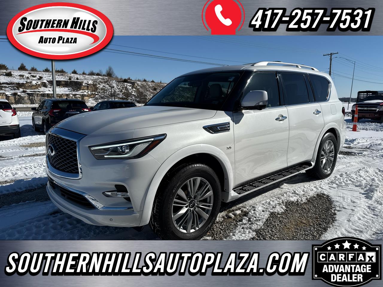 2018 Infiniti QX80 Base 4D SUV RWD