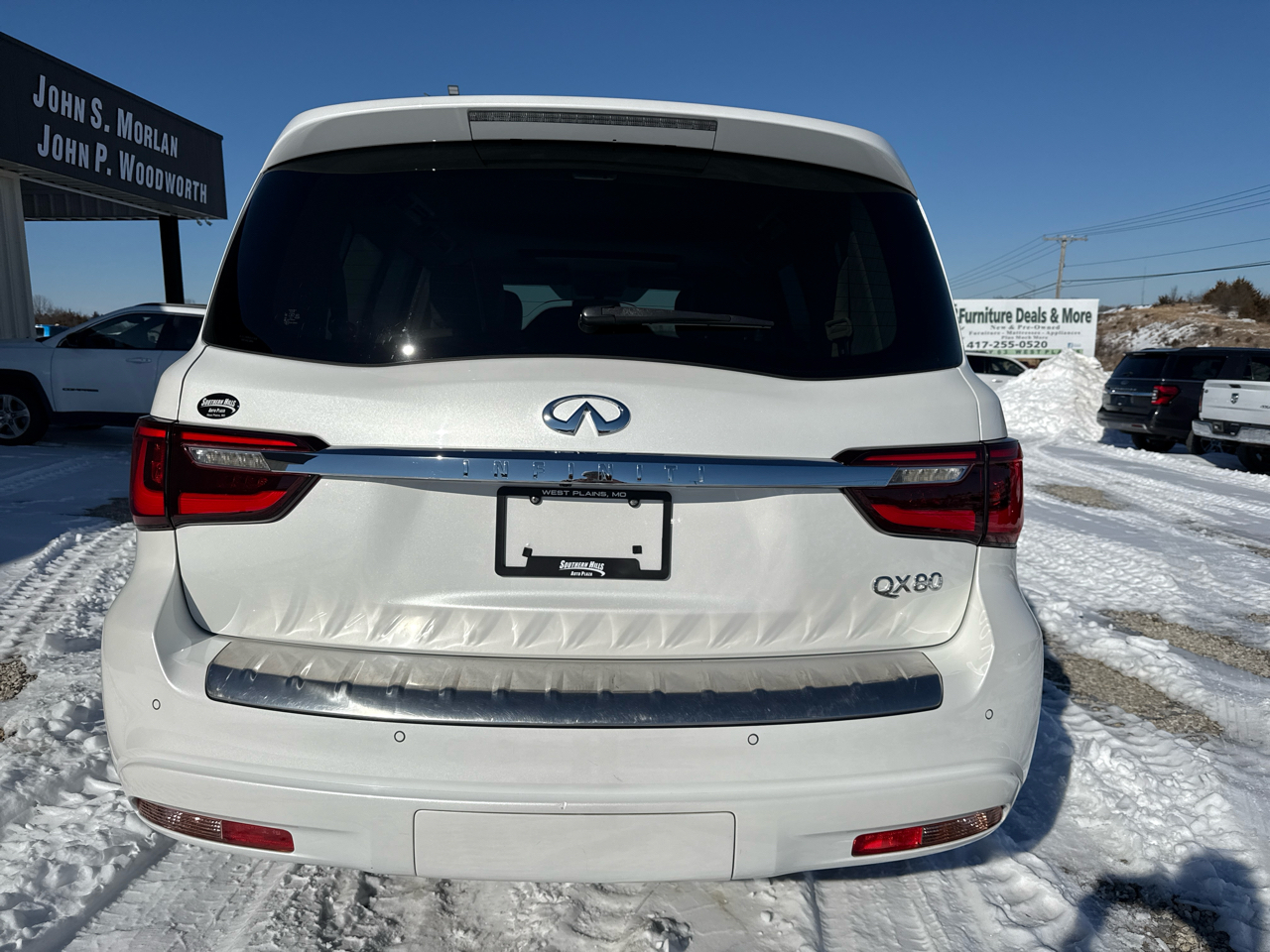 Infiniti QX80 Base 4D SUV RWD 2018