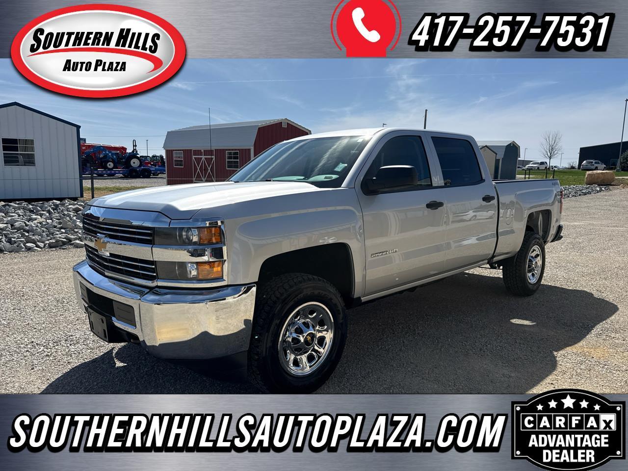 2016 Chevrolet Silverado 2500 W/T Crew Cab 4WD