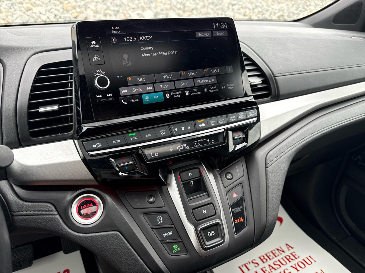 Honda Odyssey Sport-L 4D Wagon 2025