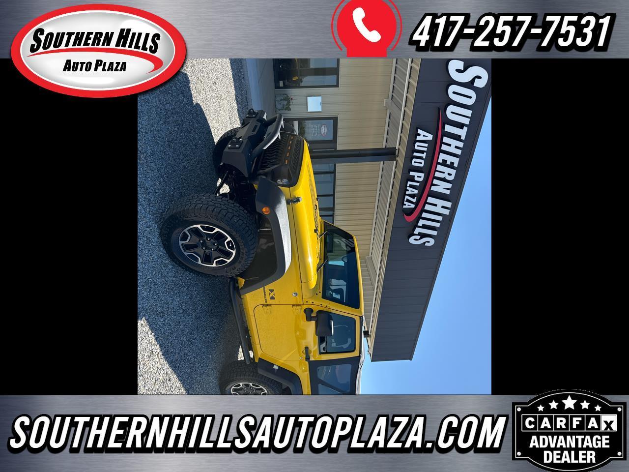 2008 Jeep Wrangler X 2D SUV 4WD