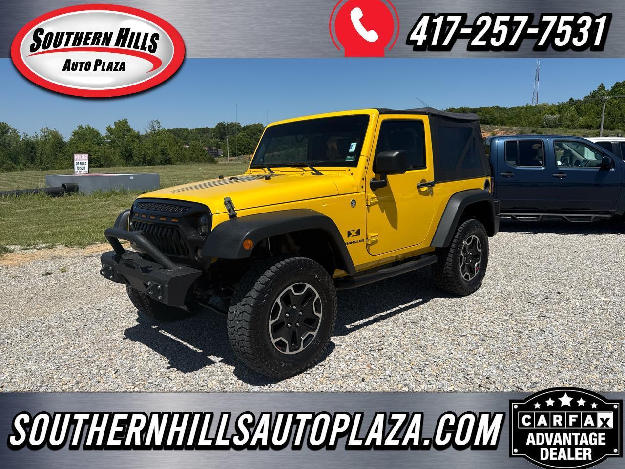 2008 Jeep Wrangler X 2D SUV 4WD