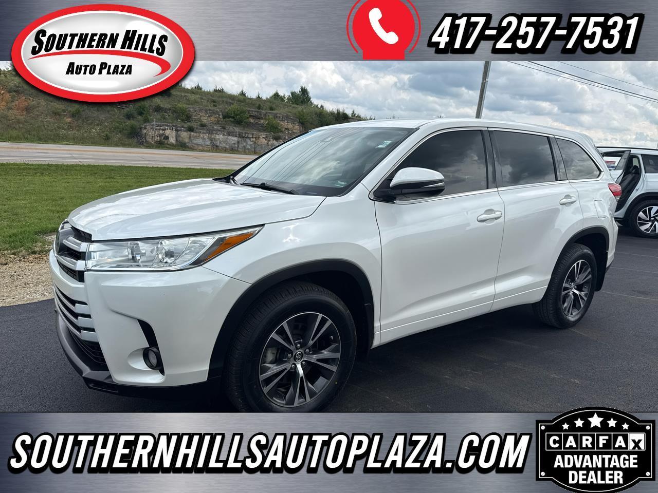 Toyota Highlander LE Plus 4D SUV FWD 2018