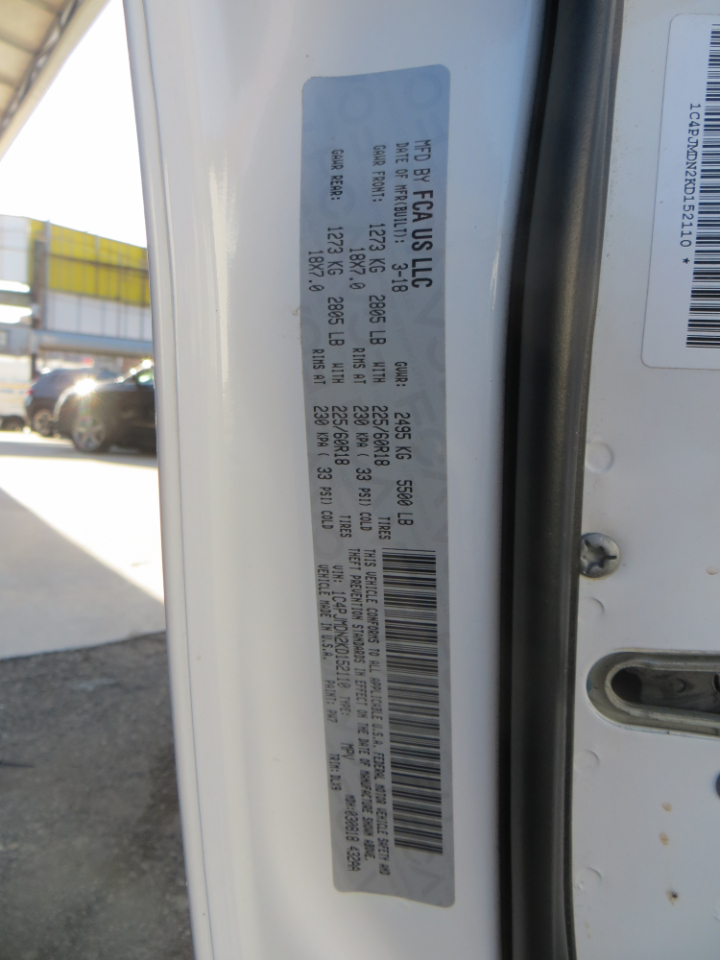 Jeep Cherokee Limited 4WD 2019