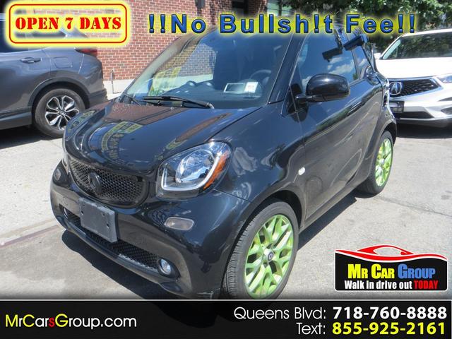 Black 2018 smart fortwo electric drive Hatchback Rear-Wheel Drive Automatic