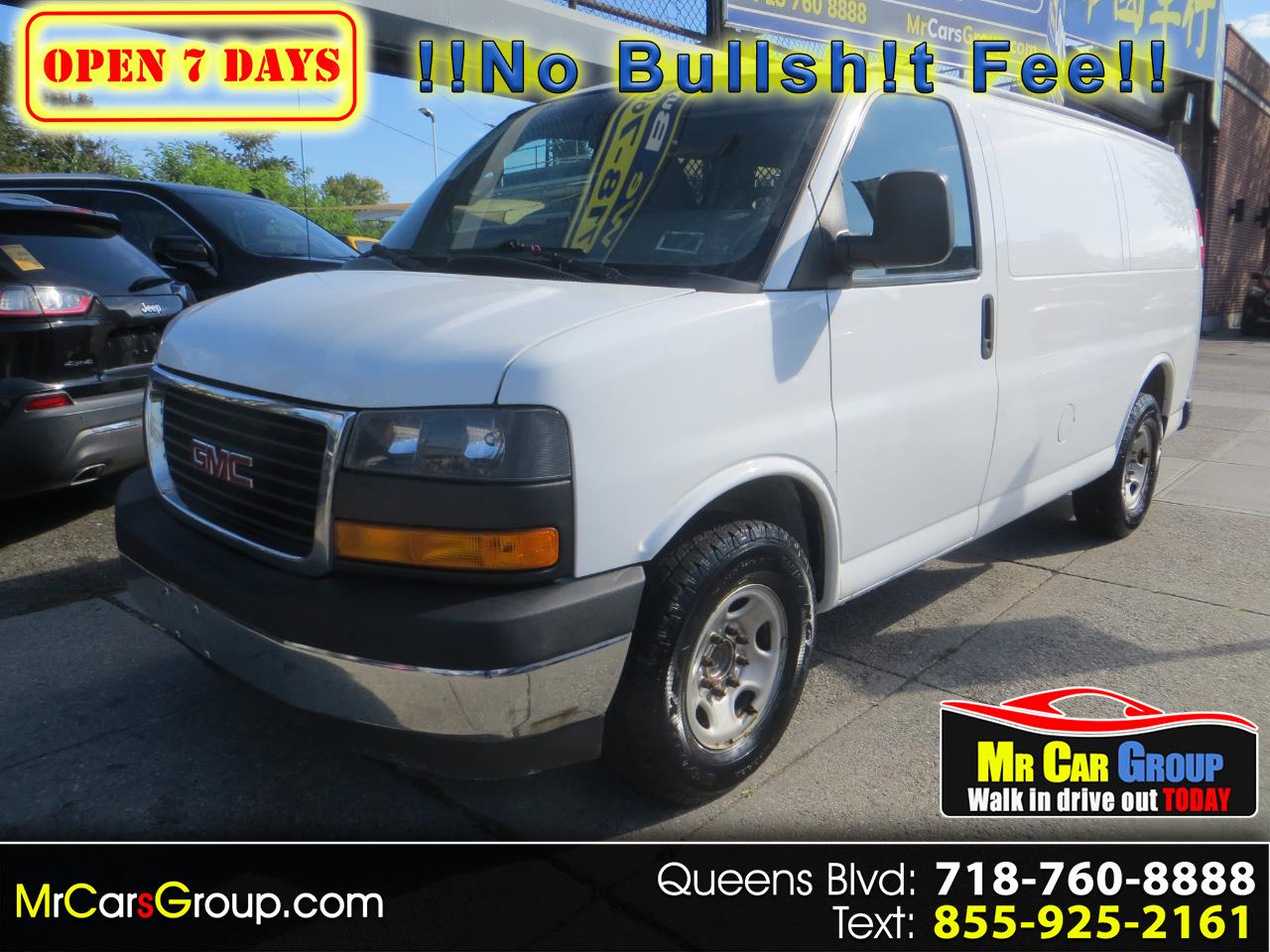 2017 GMC Savana Cargo Work Van