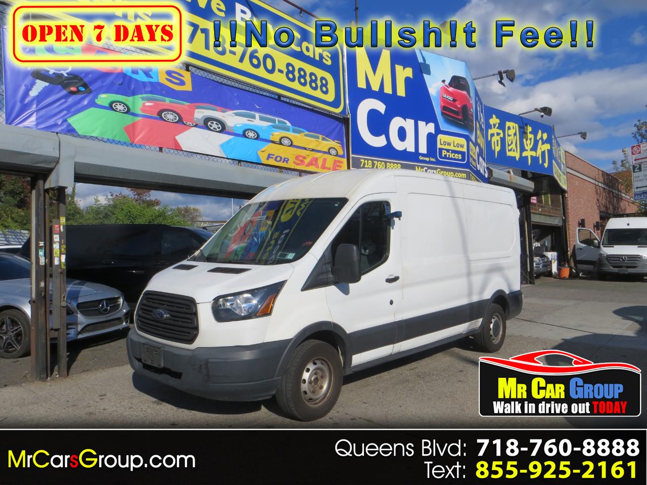 2018 Ford Transit 150 Van Med. Roof w/Sliding Pass. 148-in. WB