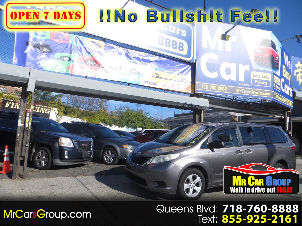 2015 Toyota Sienna L FWD 7-Passenger V6