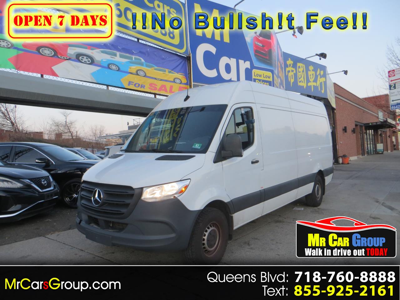 2022 Mercedes-Benz Sprinter 2500 HIGH ROOF I4