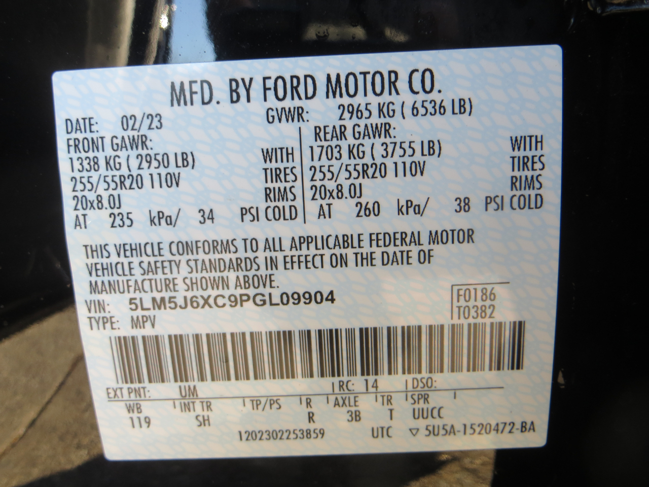 Lincoln Aviator Standard AWD 2023