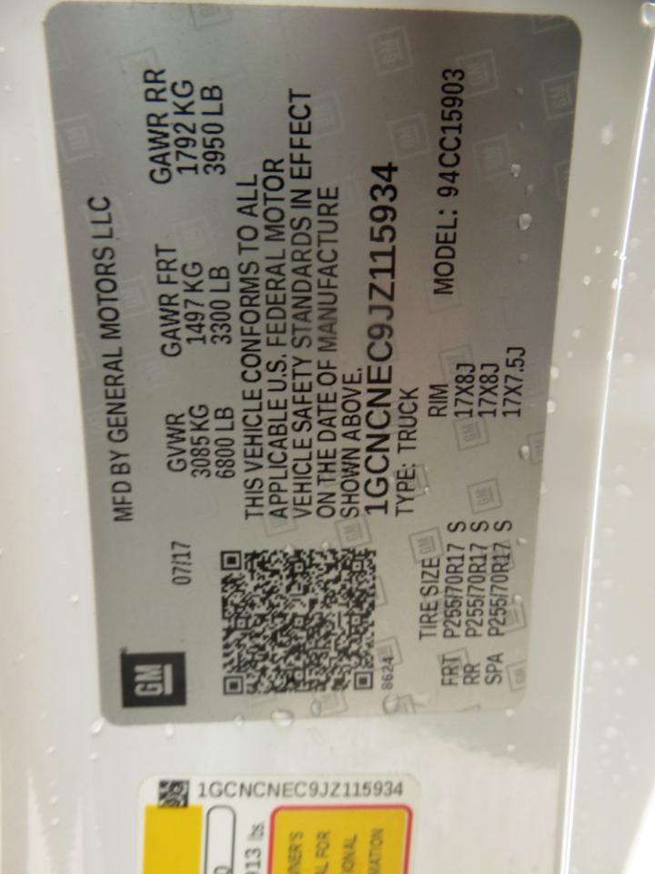 Chevrolet Silverado 1500  2018