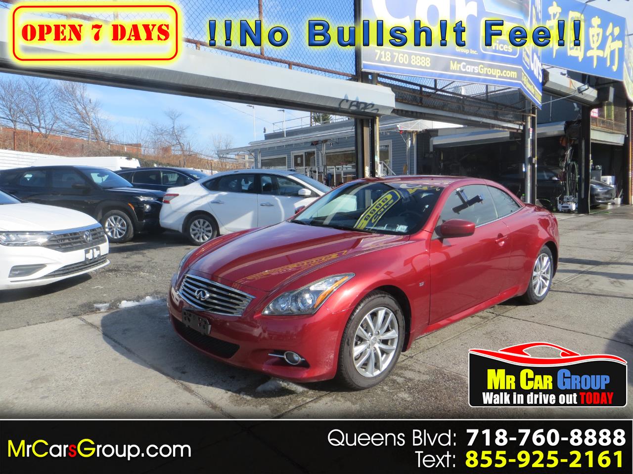 Infiniti Q60 Convertible 2014