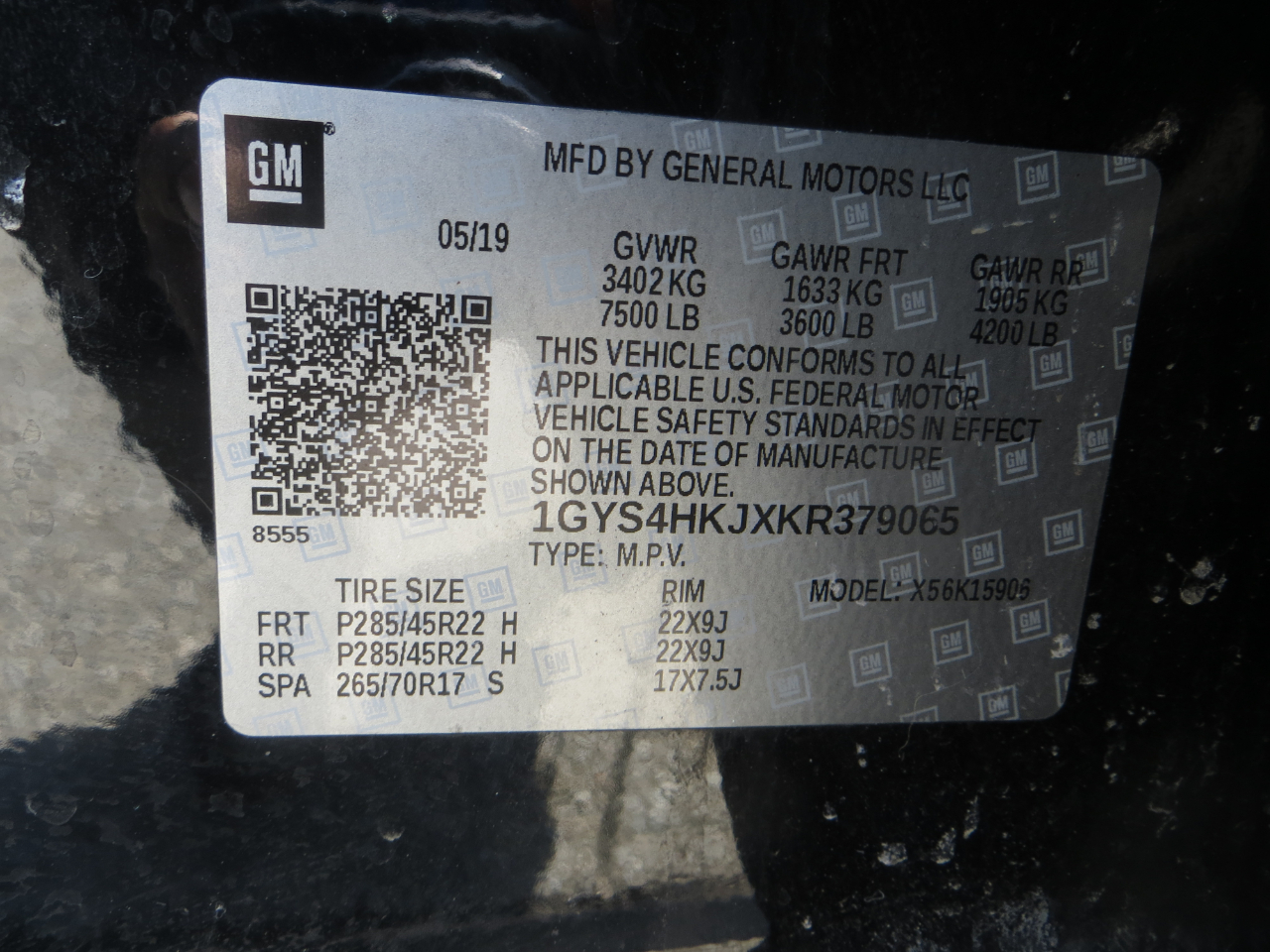 Cadillac Escalade ESV Luxury 4WD 2019