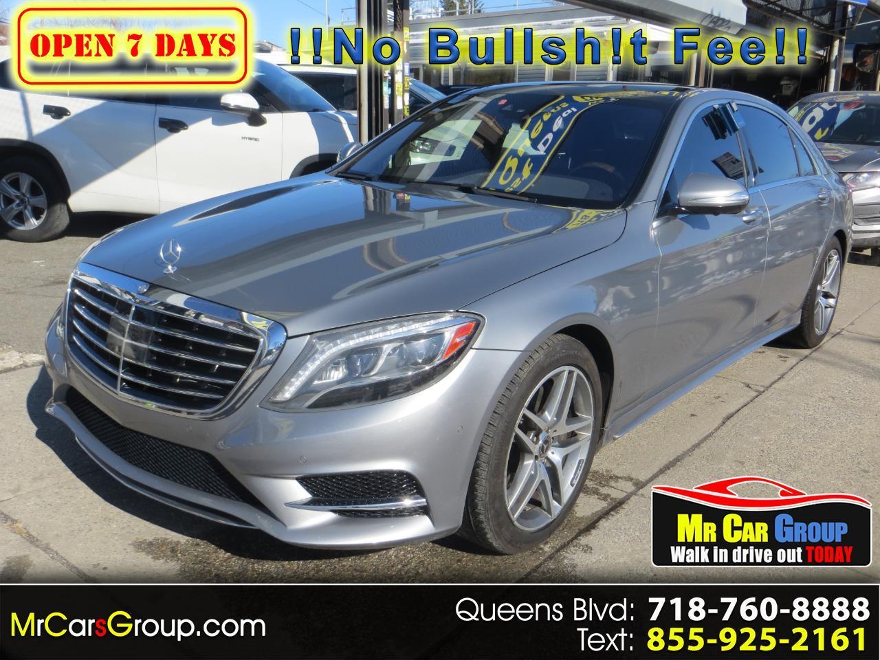 2015 Mercedes-Benz S-Class S550