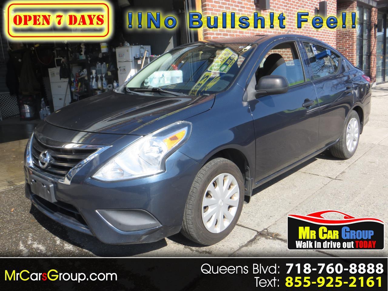 2015 Nissan Versa Sedan S