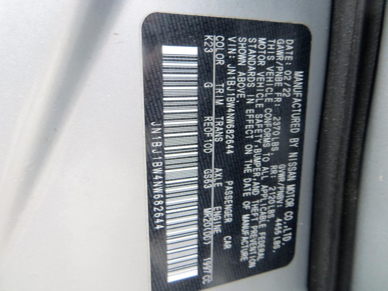 Nissan Rogue Sport SV AWD 2022