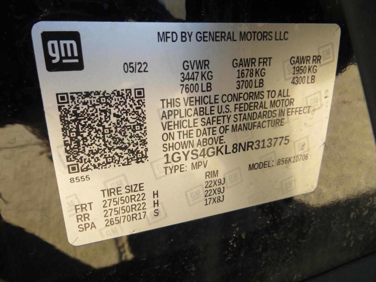 Cadillac Escalade Sport Platinum AWD 2022