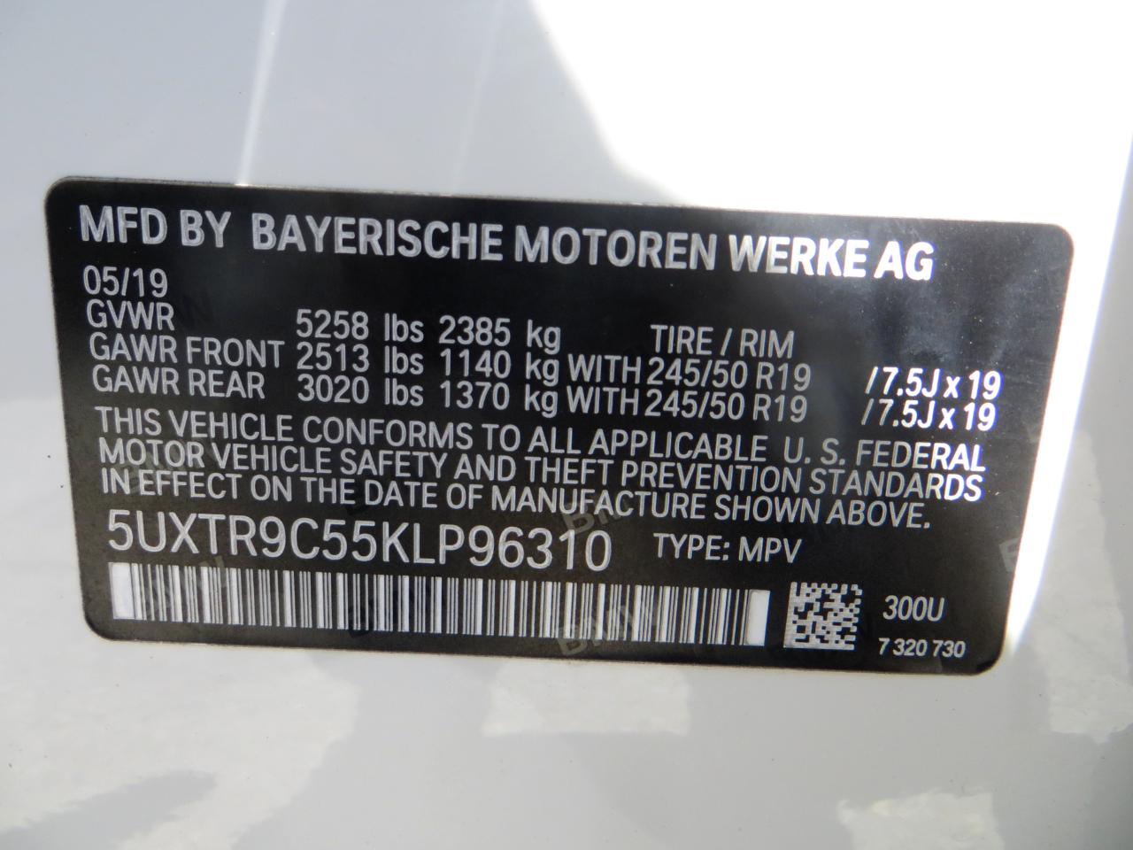 BMW X3 xDrive30i 2019