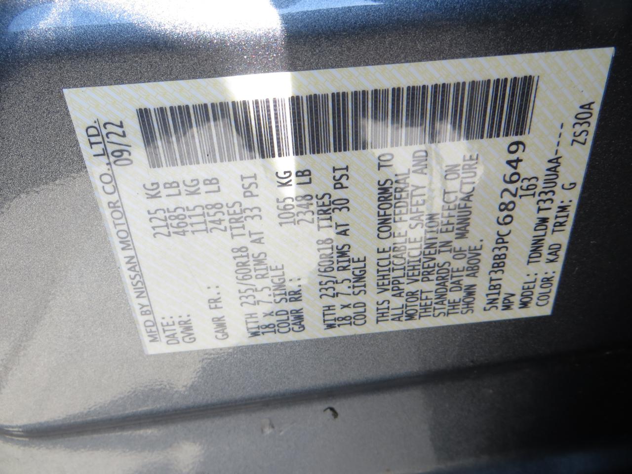 Nissan Rogue SV AWD 2023