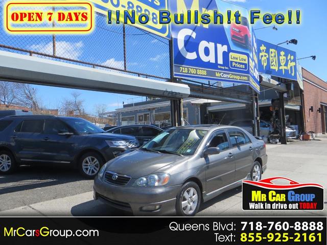 Gray 2008 Toyota Corolla S Sedan Front-Wheel Drive Automatic