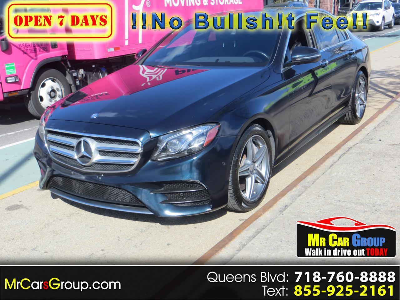 2017 Mercedes-Benz E-Class E300 Luxury 4MATIC Sedan