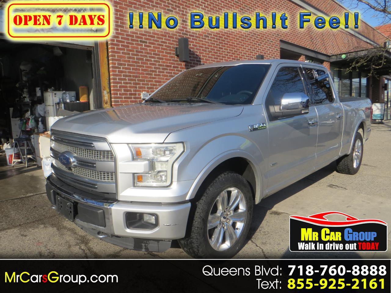 2016 Ford F-150 Platinum SuperCrew 157" 4WD