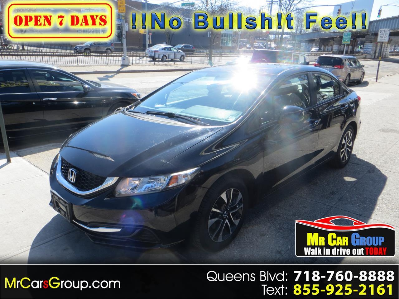 Honda Civic EX sedan 2013