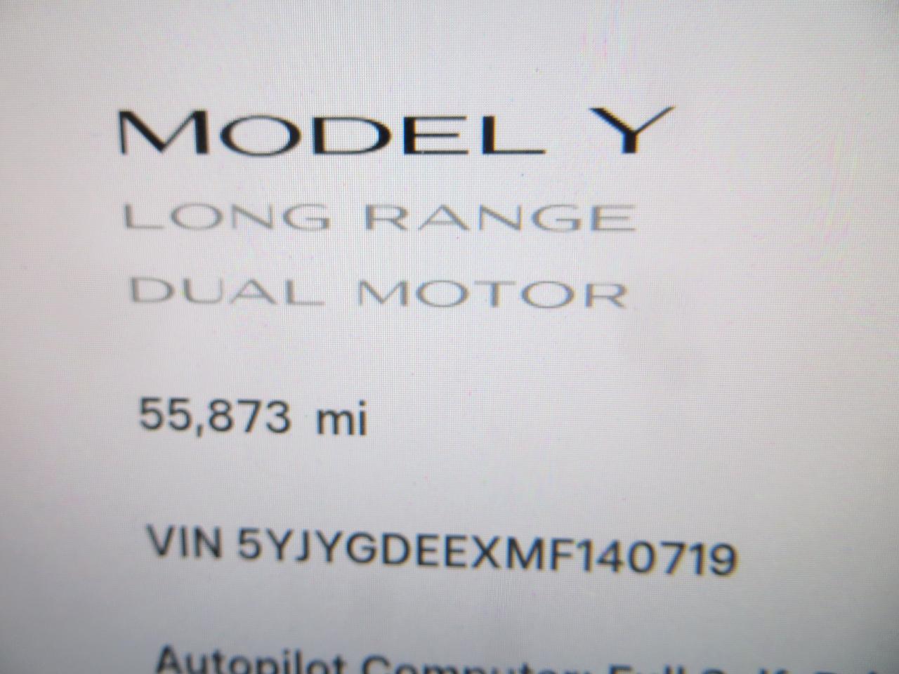 Tesla Model Y Long Range 2021