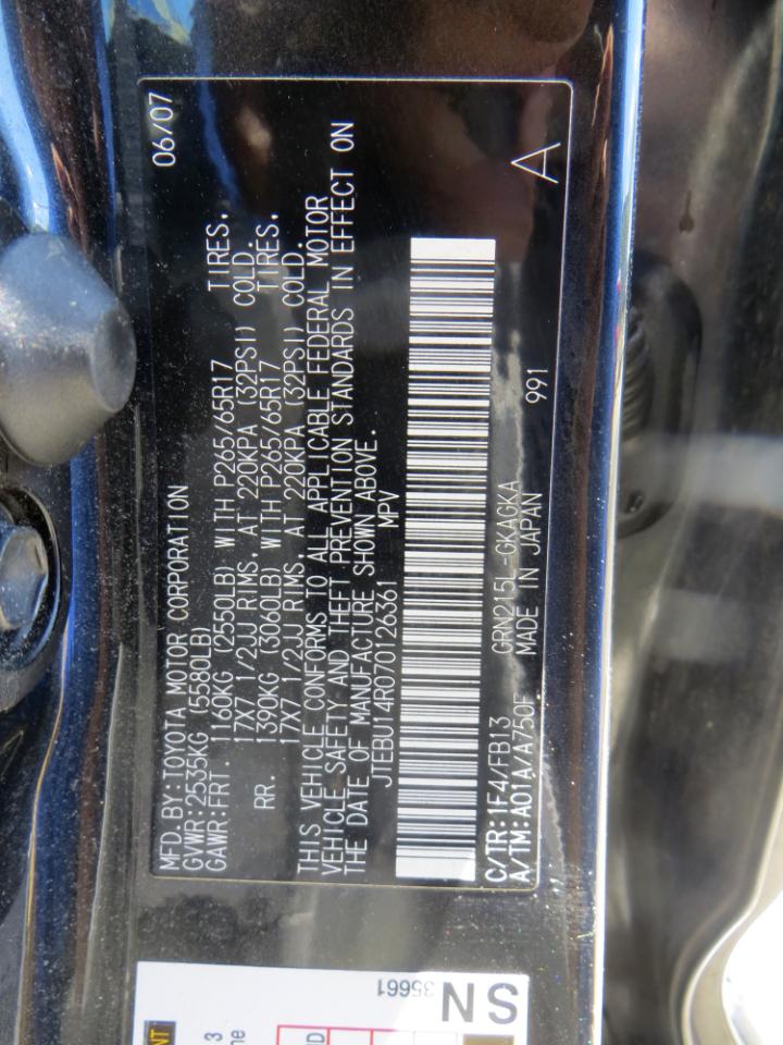 Toyota 4Runner  2007