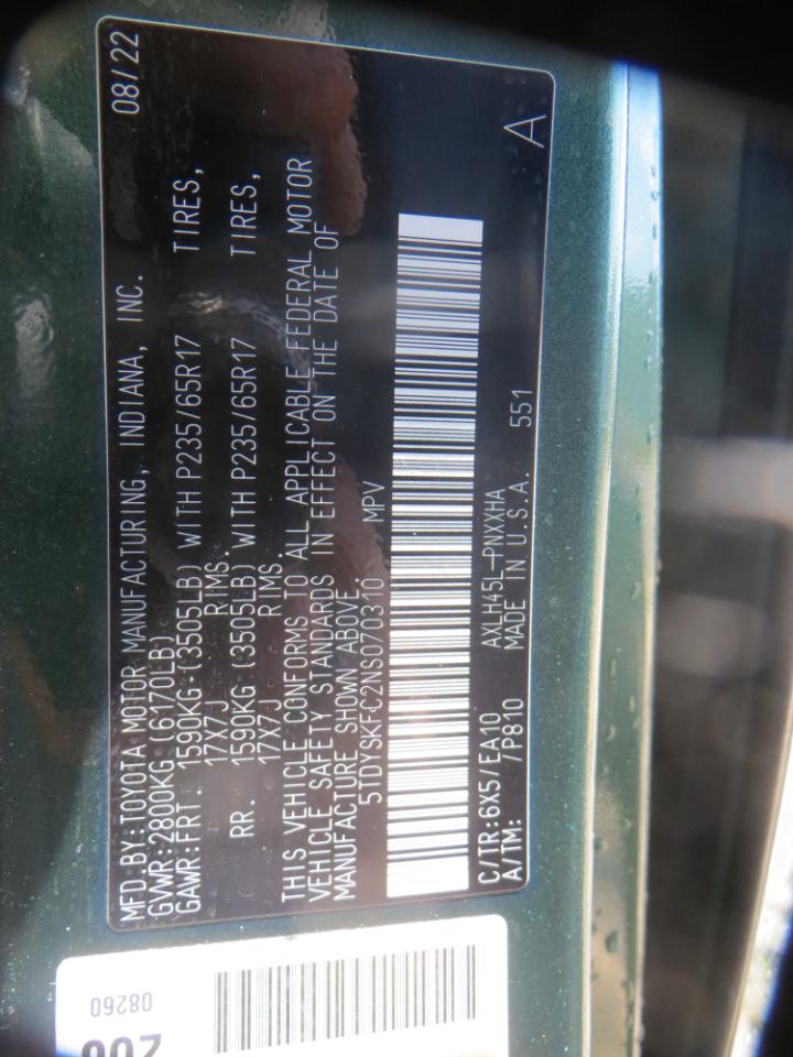 Toyota Sienna XLE 7-Passenger AWD 2022