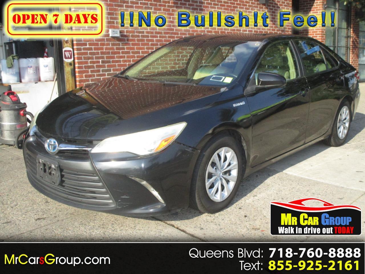 2015 Toyota Camry Hybrid XLE