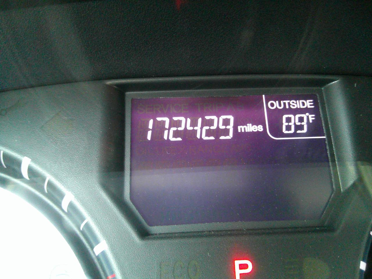Honda Odyssey EX-L 2012