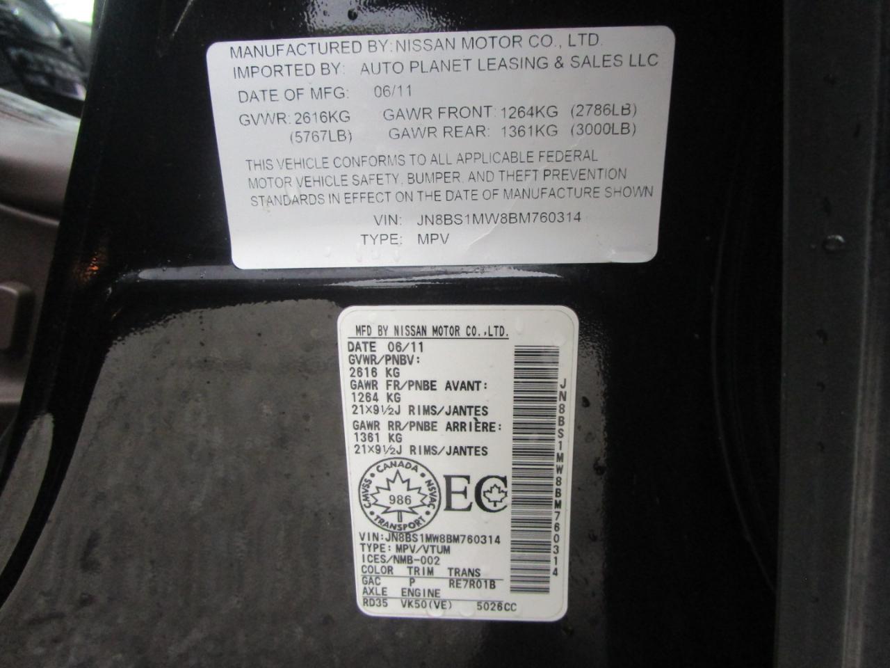 Infiniti FX FX50 AWD 2011