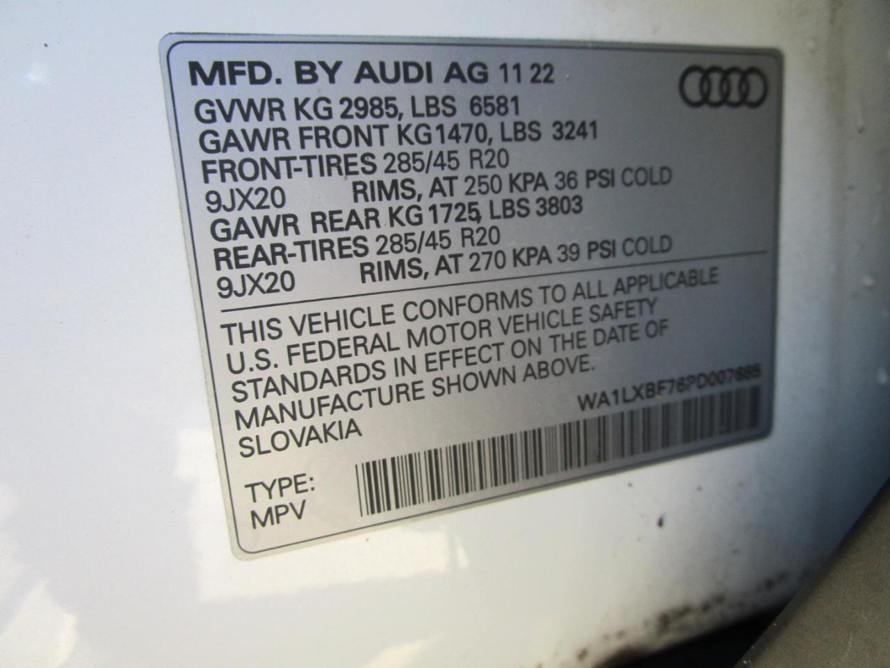 Audi Q7 Premium Plus 2023