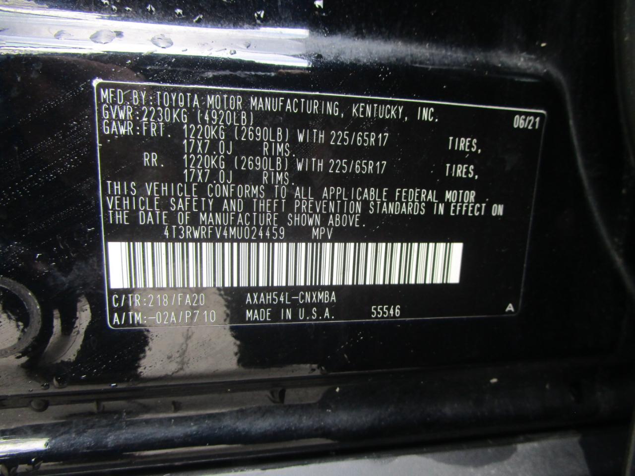 Toyota RAV4 Hybrid XLE 2021