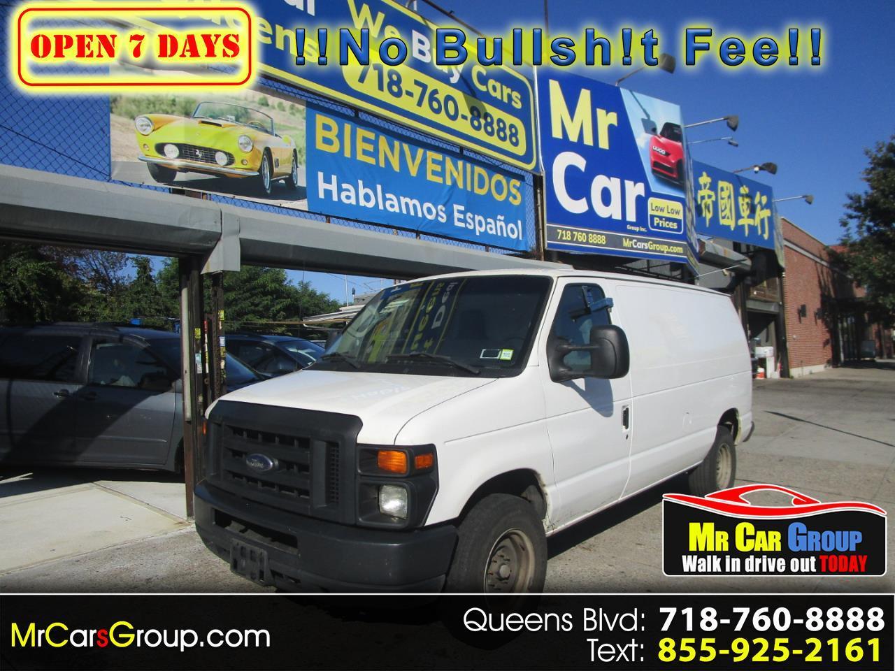 White 2011 Ford E-Series Van Rear-Wheel Drive Automatic