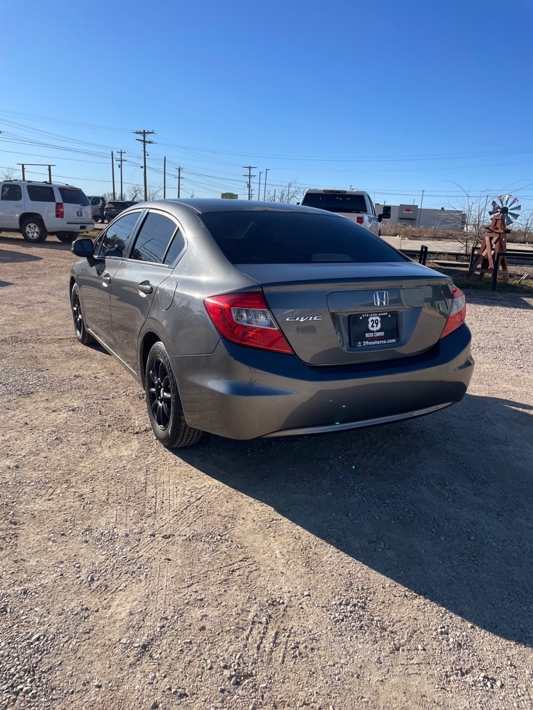 2012 Honda Civic LX Sedan 5-Speed AT